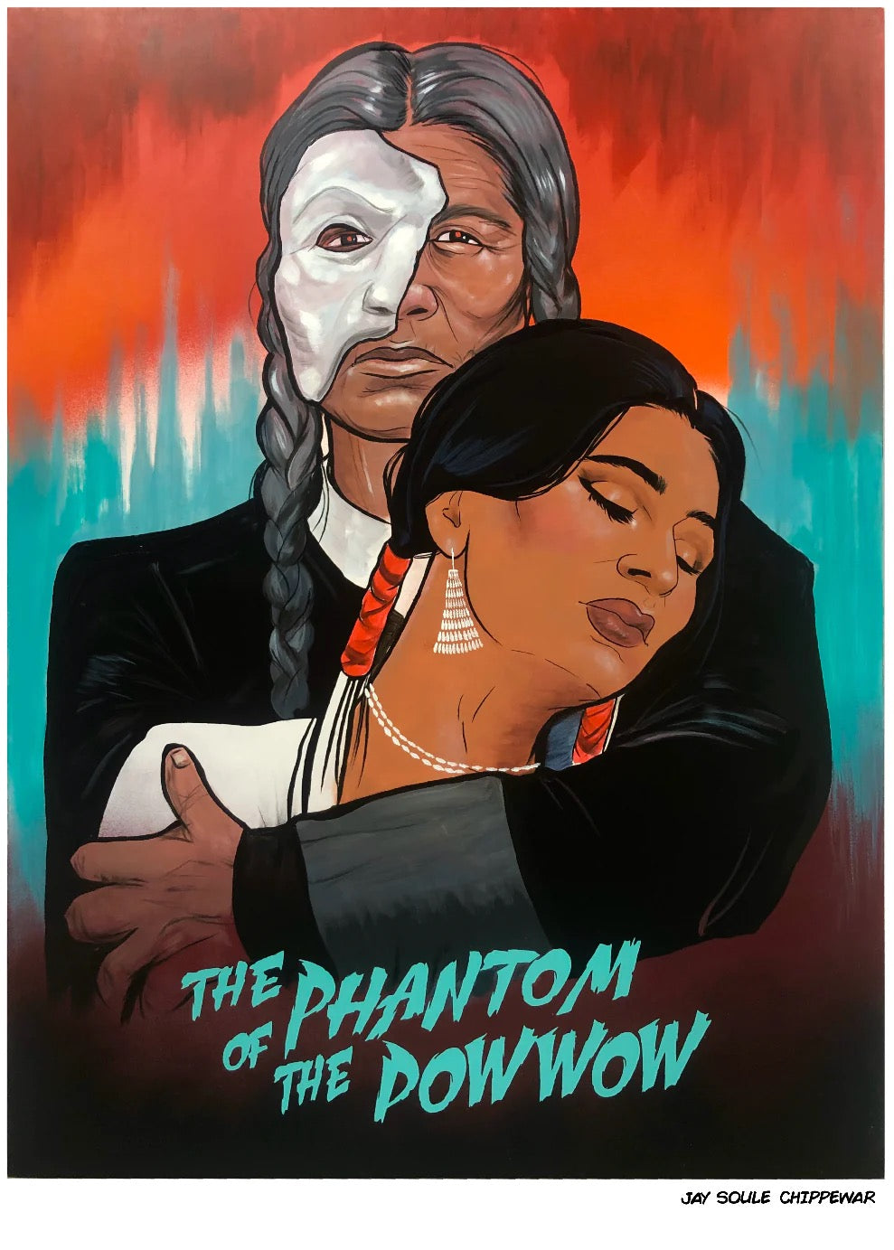 Imprimé The phantom of the pow wow